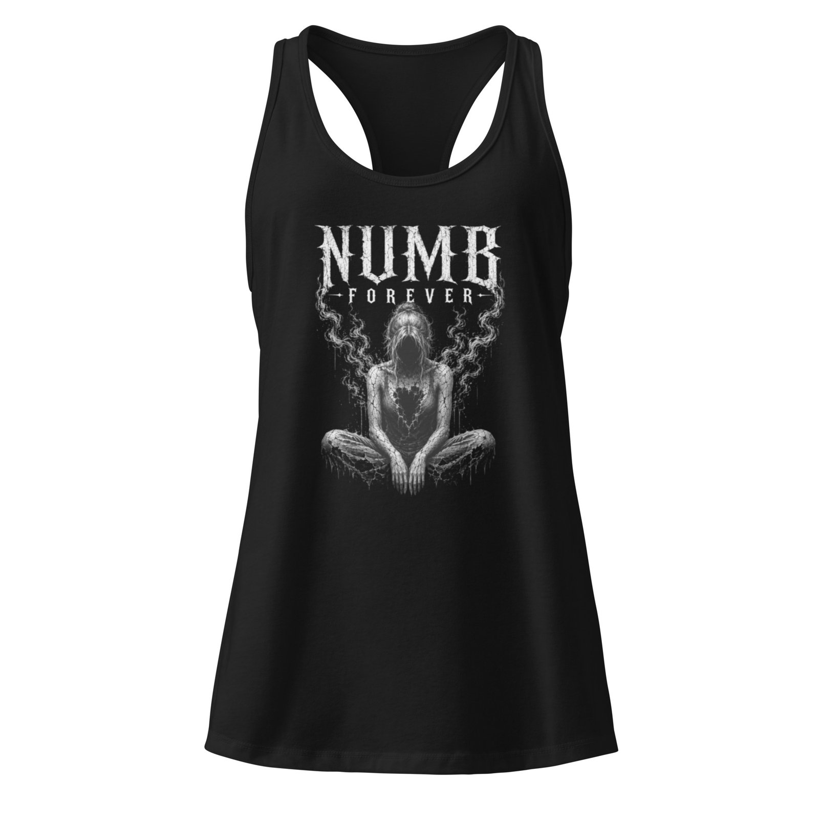 Sick Satisfaction - NUMB FOREVER – Women's Dark Gothic Tank Top