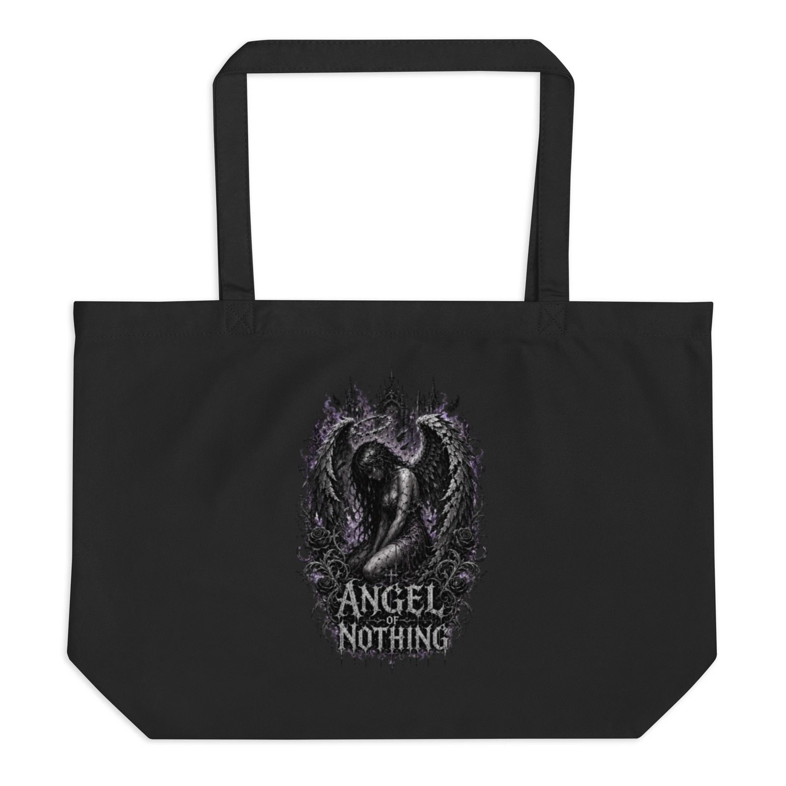 Sick Satisfaction - ANGEL OF NOTHING – Dark Gothic Tote Bag