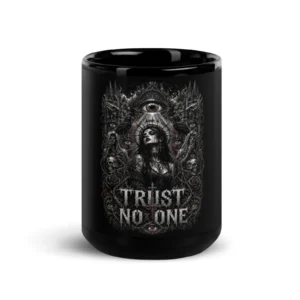 Sick Satisfaction - TRUST NO ONE – Dark Gothic Coffee Mug