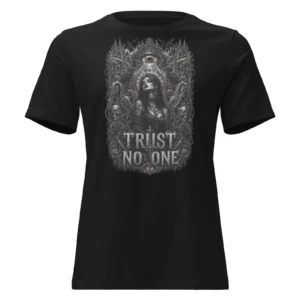 Sick Satisfaction - TRUST NO ONE – Dark Gothic Streetwear Tee