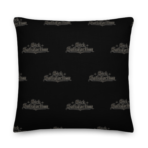 Sick Satisfaction Logo All-Over Print Premium Pillow