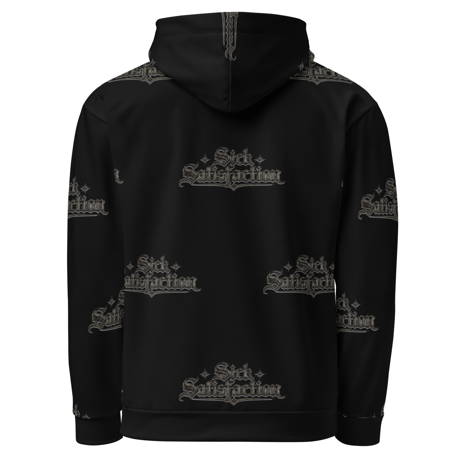 Sick Satisfaction Logo All-Over Print Unisex Hoodie - Image 4