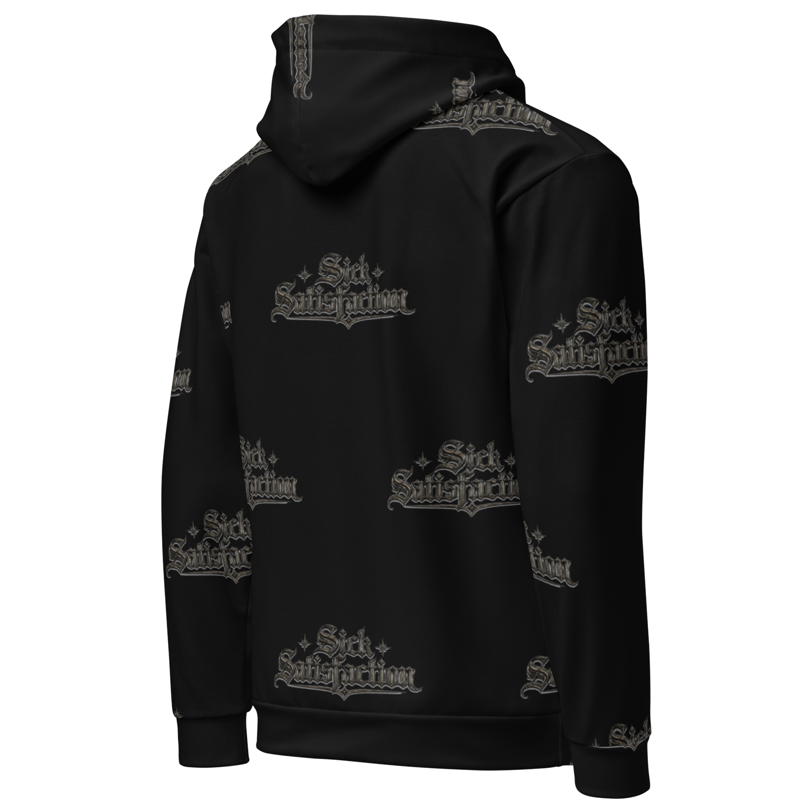 Sick Satisfaction Logo All-Over Print Unisex Hoodie - Image 3