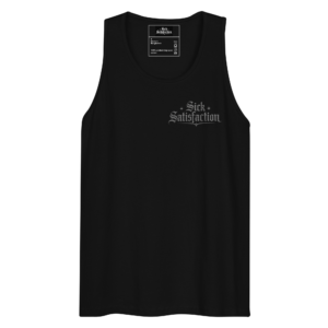 Sick Satisfaction Men’s Logo Premium Tank Top